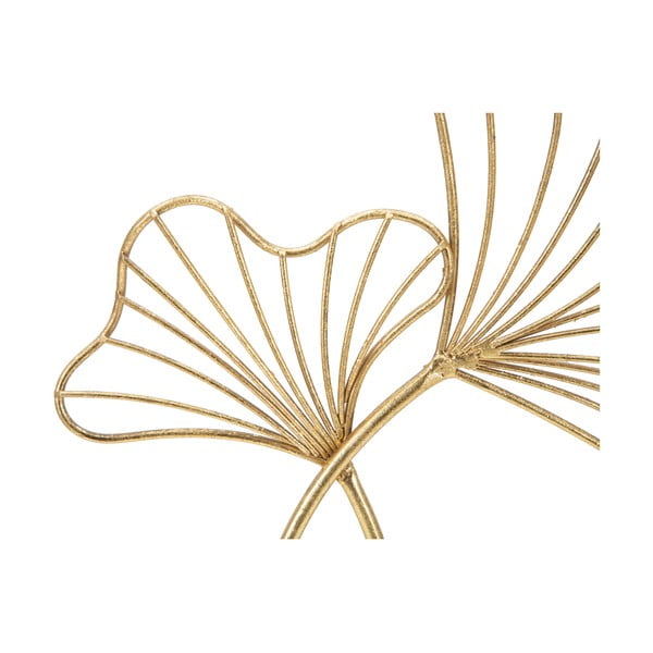Dekoracja w kolorze złota Mauro Ferretti Leaf Glam, wysokość 35 cm-image-4