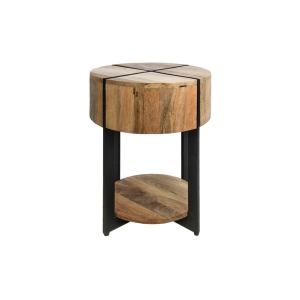 Stolik z drewna mangowca HSM collection Jackso, 40x51 cm-image-1