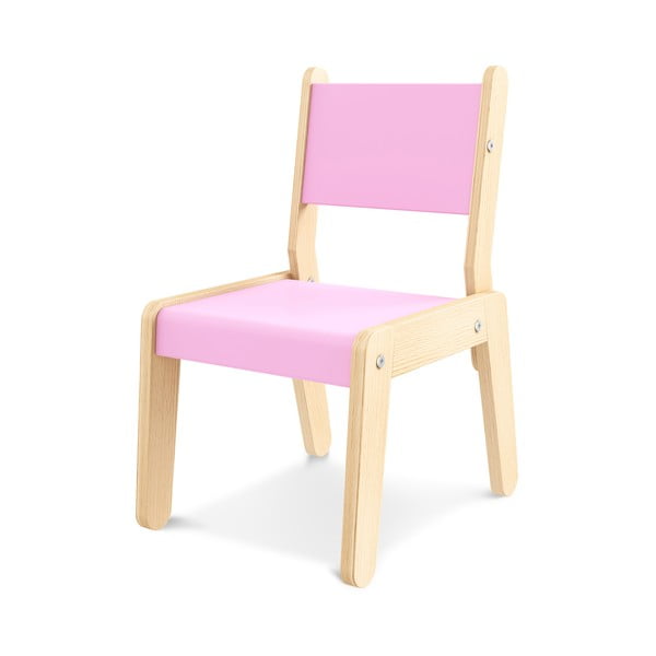 Różowe krzesełko dziecięce Timoore Simple