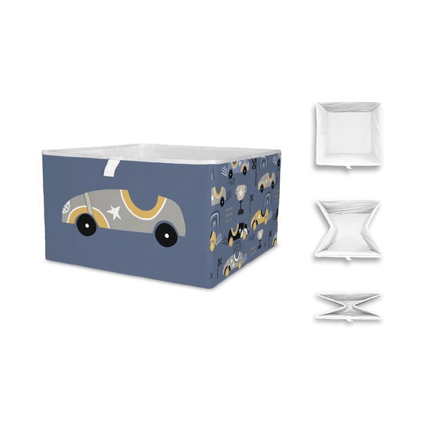 Materiałowy dziecięcy pojemnik do przechowywania Ralley – Butter Kings-image-2