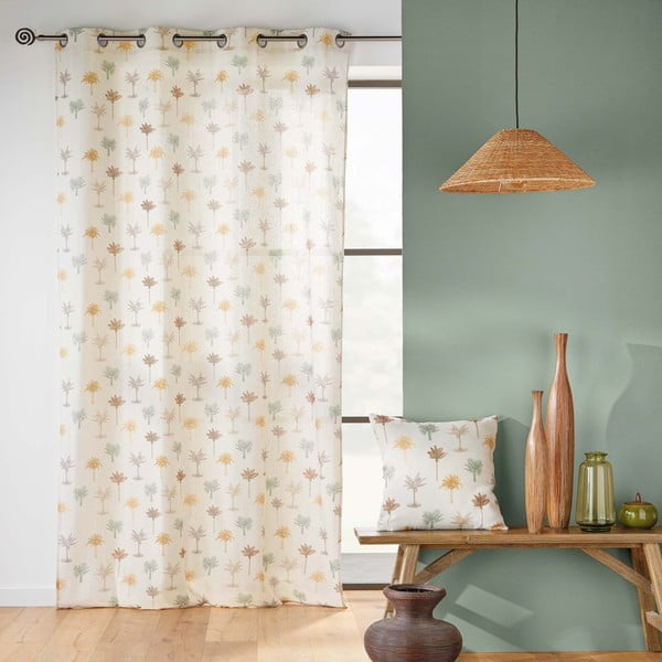 Beżowa zasłona 140x280 cm Palmelia – douceur d'intérieur-image-3