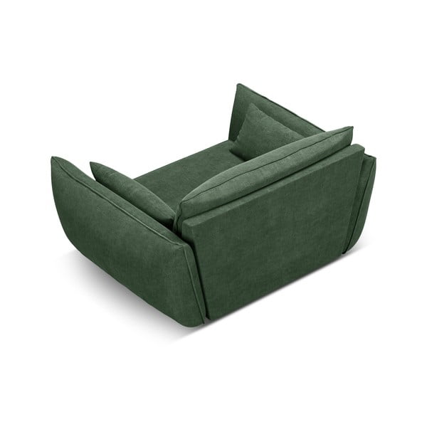 Ciemnozielony fotel Vanda – Mazzini Sofas-image-3