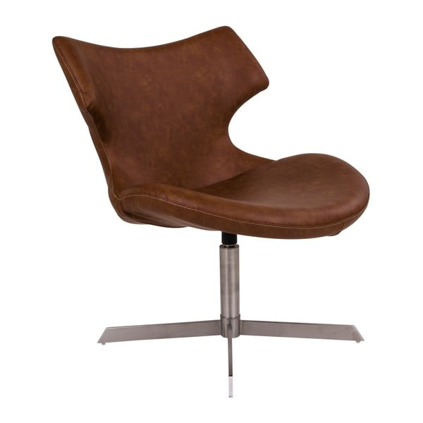 Brązowy fotel House Nordic Zampi