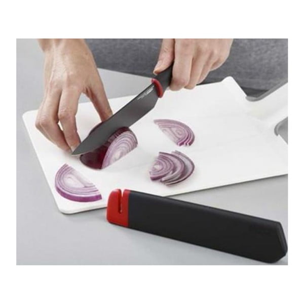 Zestaw 2 noży z osłonką i ostrzałką Joseph Joseph Slice&Sharpen-image-2