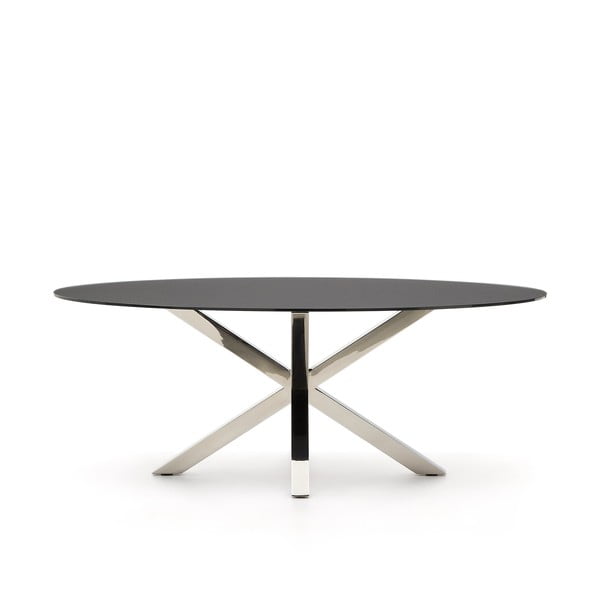 Stół ze szklanym blatem 100x200 cm Argo – Kave Home-image-2