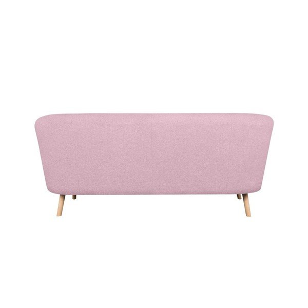 Różowa sofa trzyosobowa Kooko Home Pop-image-2
