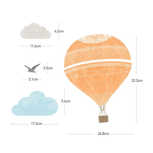 Zestaw naklejek Ambiance Montgolfier-image-2