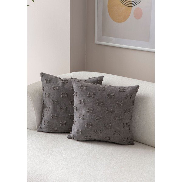 Poszewki na poduszki zestaw 2 szt. 43x43 cm Tuffet – Mioli Decor-image-1