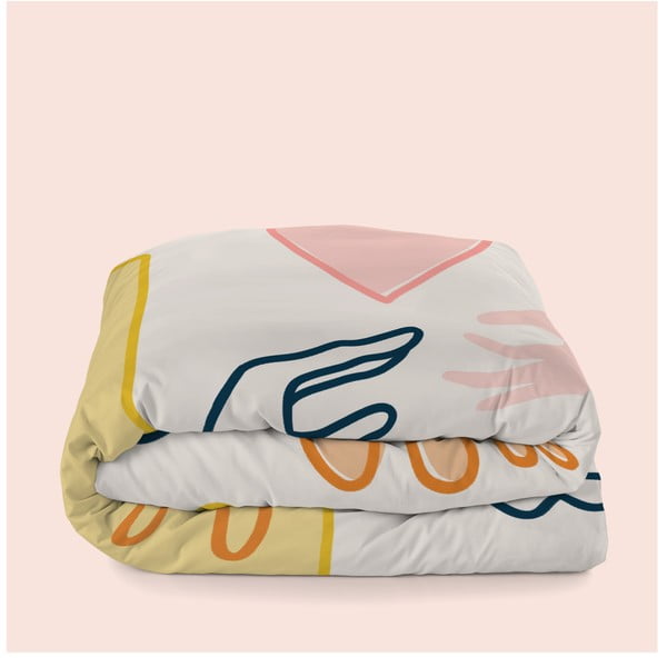 Dwuosobowa poszwa na kołdrę 200x200 cm Anatomy – Aware-image-3