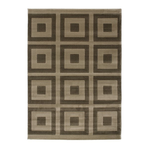 Szaro-brązowy dywan Universal Bellini Squaro, 160 x 230 cm