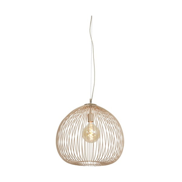 Lampa sufitowa w naturalnym kolorze ø 45 cm Rilana – Light & Living