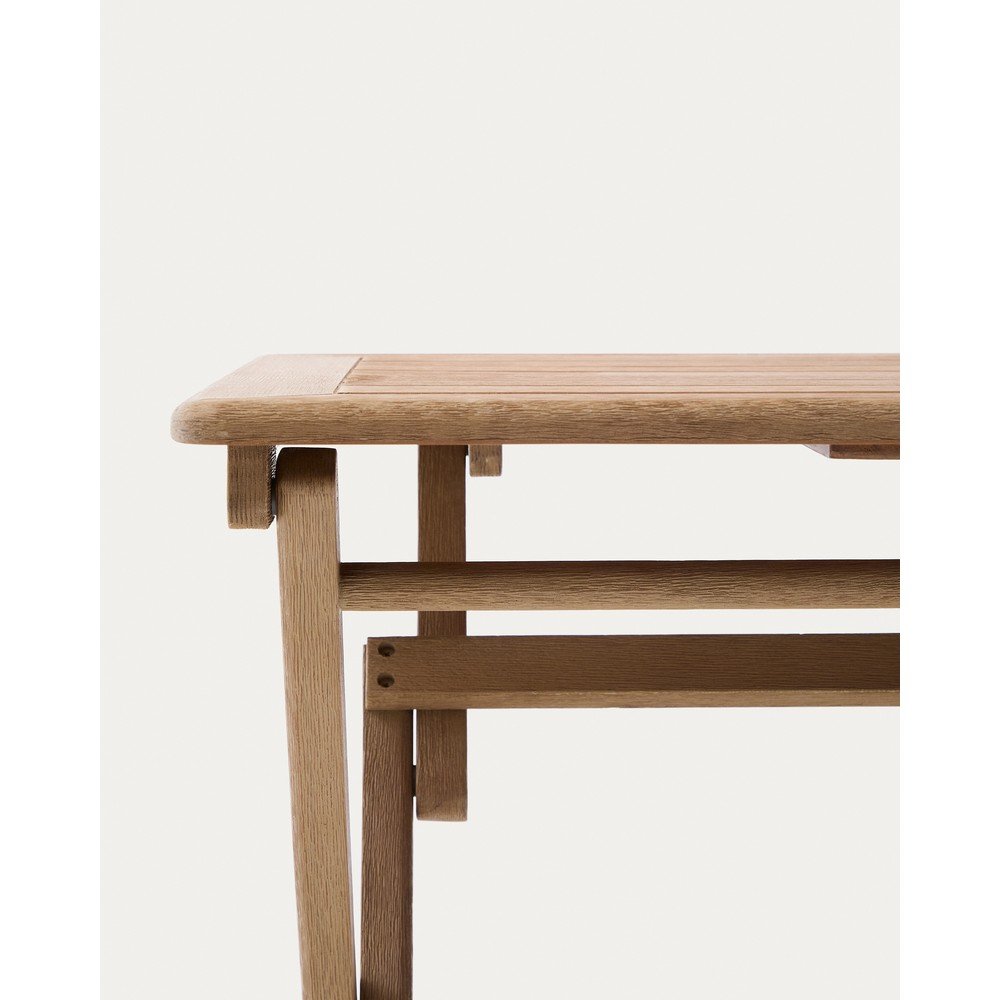 Stół ogrodowy z litego drewna akacjowego 66x66 cm Dandara – Kave Home (zdjęcie 8)