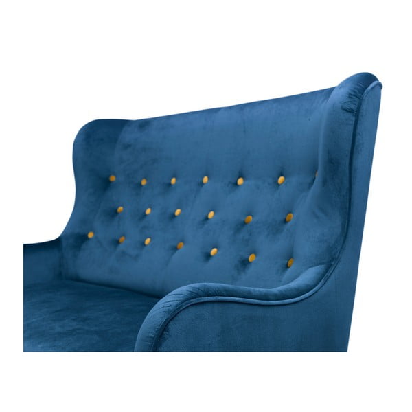 Niebieska sofa Max Winzer Medina, 148 cm-image-4