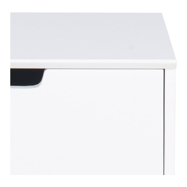 Biała szafka nocna Actona Mitra, 40x30 cm-image-3
