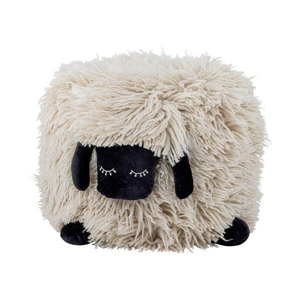 Kremowy wełniany dziecięcy worek do siedzenia Dolly – Bloomingville Mini