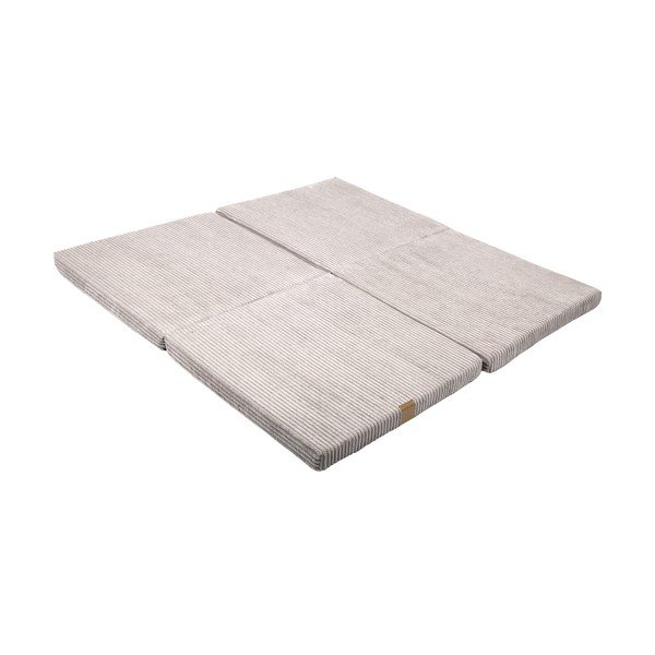 Mata do zabawy dla dzieci w kolorze kości słoniowej 120x120 cm – Meowbaby