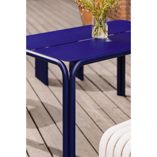 Metalowy stół ogrodowy 84x135 cm Nokk – noo.ma-image-3