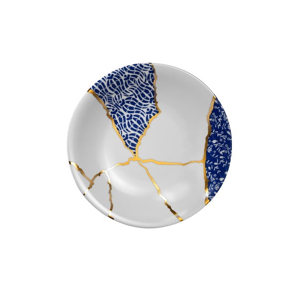 28-częściowy zestaw porcelanowych naczyń Kütahya Porselen Cracks-image-3
