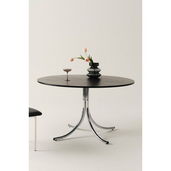 Metalowy okrągły stół ø 130 cm Chipley – Jotex-image-2