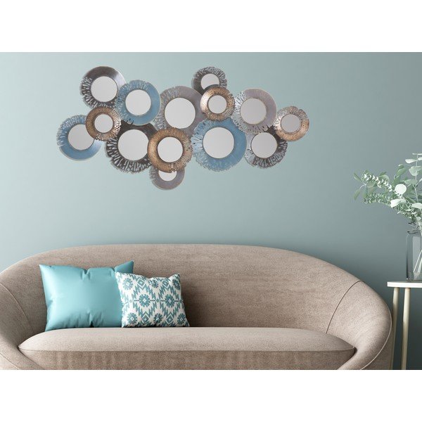 Ścienna dekoracja z lustrami Mauro Ferretti Mirror, 134,5x68,5 cm-image-1