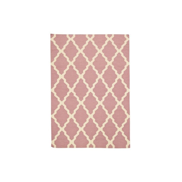 Ręcznie tkany dywan Kilim Pink, 160x230 cm