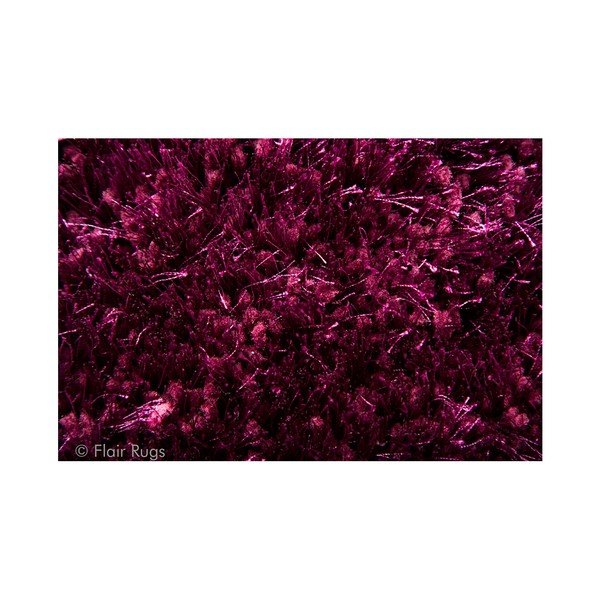 Bordowy dywan Flair Rugs Pearl, 80 x 150 cm-image-4