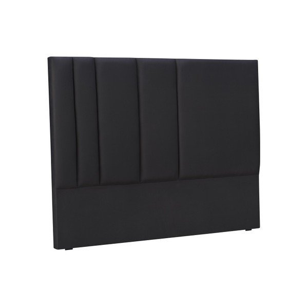 Czarny zagłówek łóżka Mazzini Sofas Dahlia, 120x140 cm-image-1