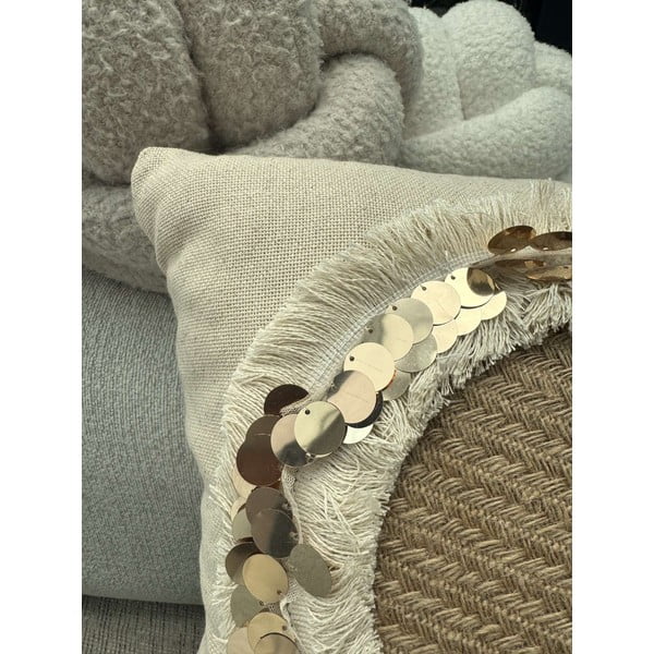 Poszewka na poduszkę 43x43 cm Sequins – Mioli Decor-image-3