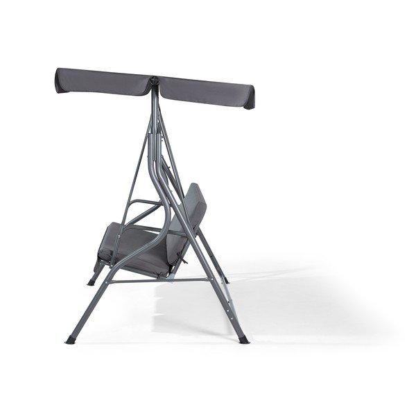 Szara 3-osobowa ławka ogrodowa Monobeli Line-image-3