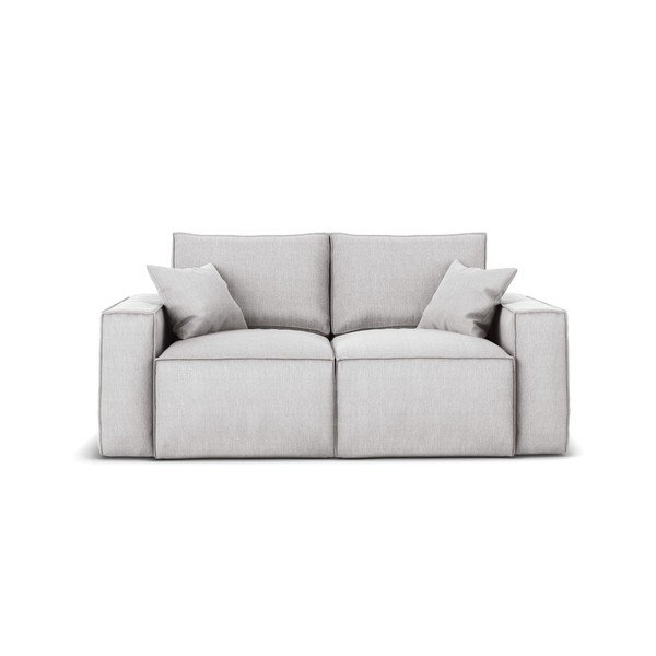 Jasnoszara sofa Cosmopolitan Design Miami, 180 cm