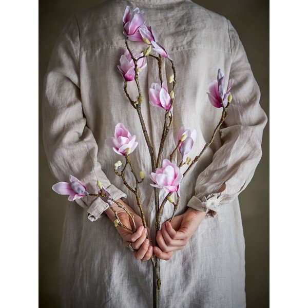 Sztuczna gałązka (wysokość 125 cm) Magnolia – Bloomingville-image-1