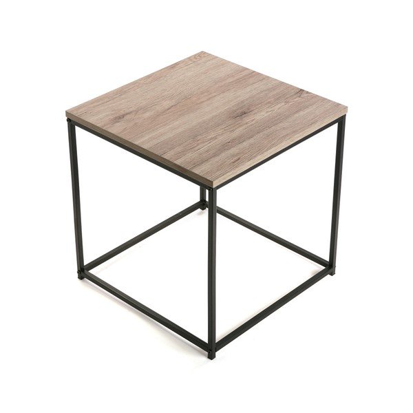 Zestaw 2 stolików w dekorze dębu VERSA Meno-image-1