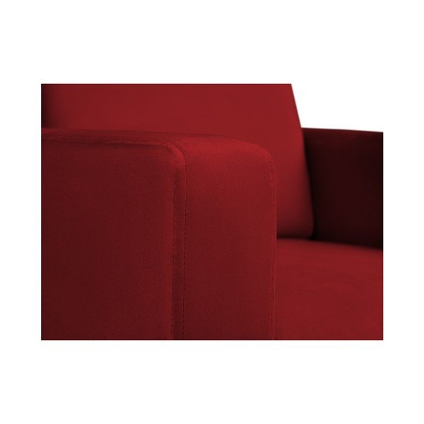 Czerwony fotel Kooko Home Massimo-image-4
