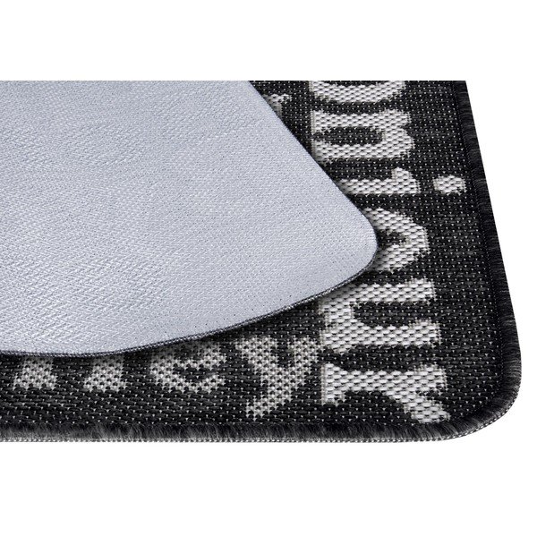 Antracytowa wycieraczka Hanse Home Weave Bonjour, 50x80 cm-image-2