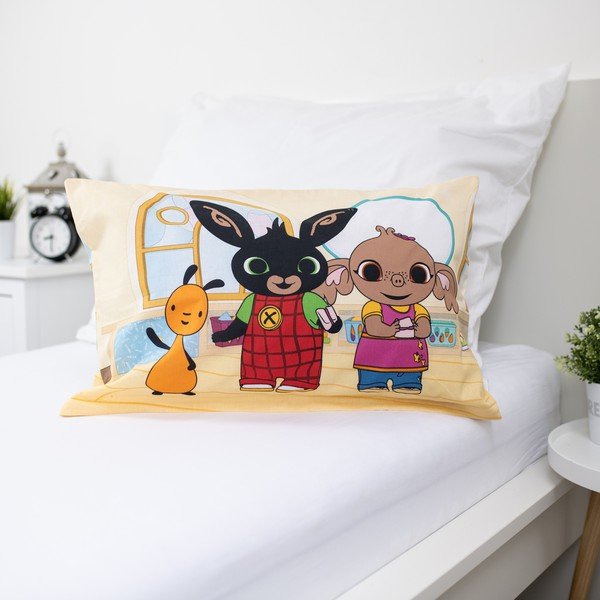 Bawełniana pościel dziecięca do łóżeczka 100x135 cm Králíček Bing Playroom – Jerry Fabrics-image-3