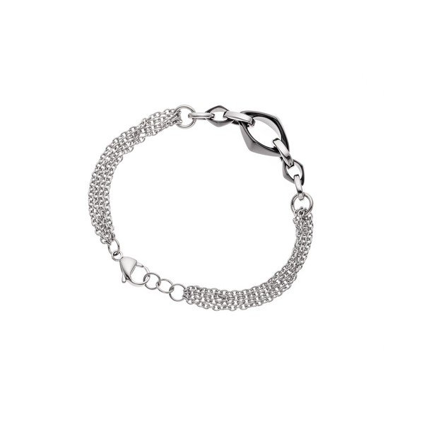 Bransoletka Ceramic Steel Black