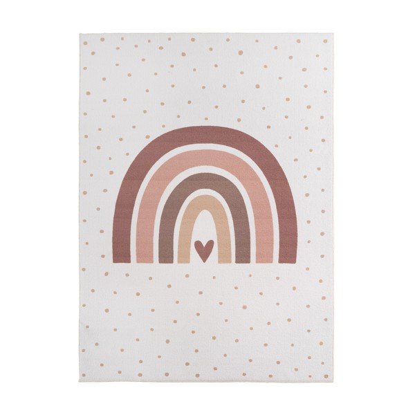 Kremowy dywan dziecięcy odpowiedni do prania 160x230 cm Coco 1132 – Ayyildiz Carpets