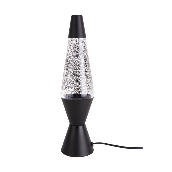 Czarna lampa stołowa Leitmotiv Glitter