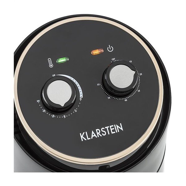 Czarna frytkownica beztłuszczowa Klarstein Wel Air Fry-image-1