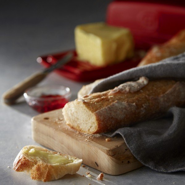 Czerwona ceramiczna maselniczka – Emile Henry-image-4