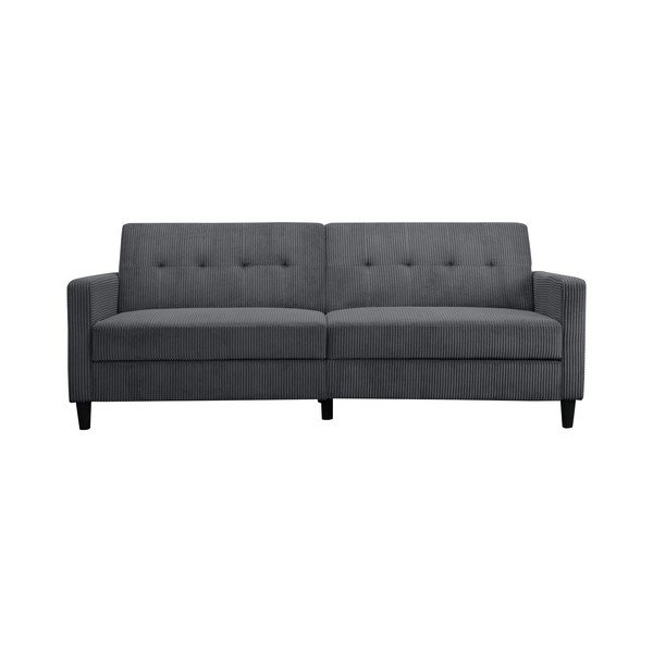 Szara sztruksowa sofa 203 cm Hartford – Støraa