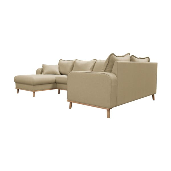 Beżowy narożnik (lewostronny) Beata – Ropez-image-3