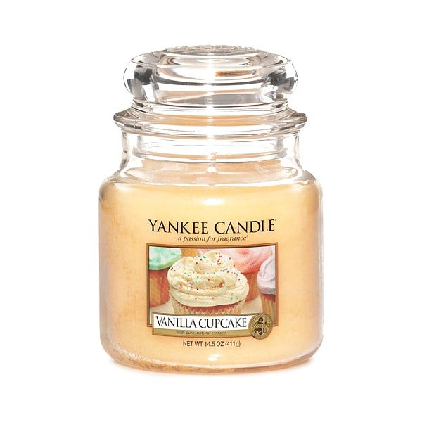 Zapachowa świeca czas palenia 65 h Vanilla Cupcake – Yankee Candle