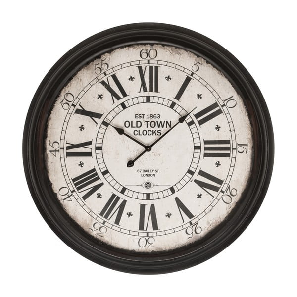Zegar Black Wall Clock, 93 cm