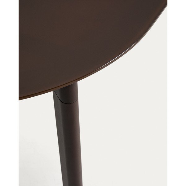 Stół ogrodowy ze szklanym blatem 90x180 cm Erice – Kave Home-image-3