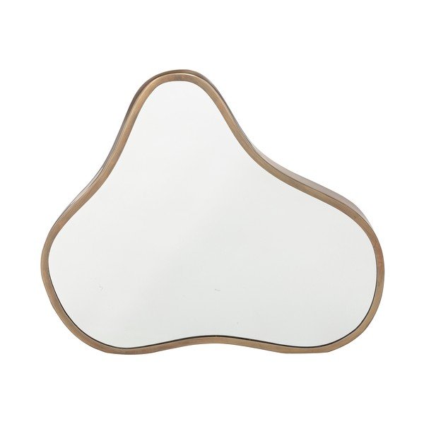 Lustro ścienne w ramie w kolorze złota Bloomingville Abigail, 52 x 41 cm