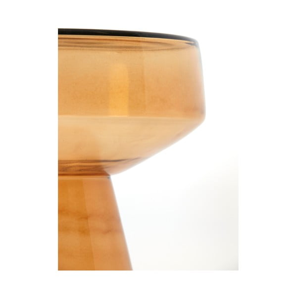 Szklany okrągły stolik ø 37 cm Dakwa – Light & Living-image-2