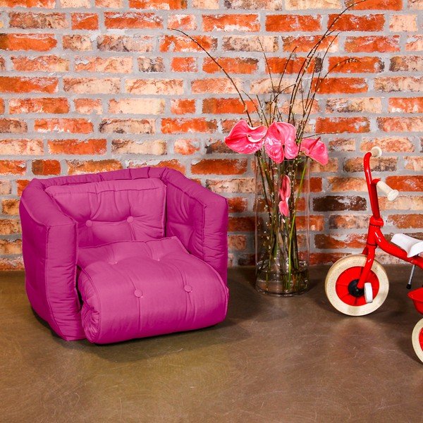 Fotel dziecięcy Karup Baby Dice Pink/Pink-image-1
