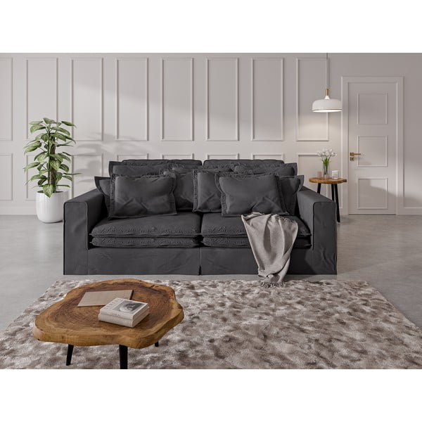 Antracytowa sofa 236 cm Nora – Ropez-image-1