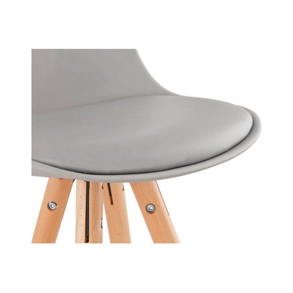 Szary hoker Kokoon Anau, wys. siedziska 64 cm-image-1